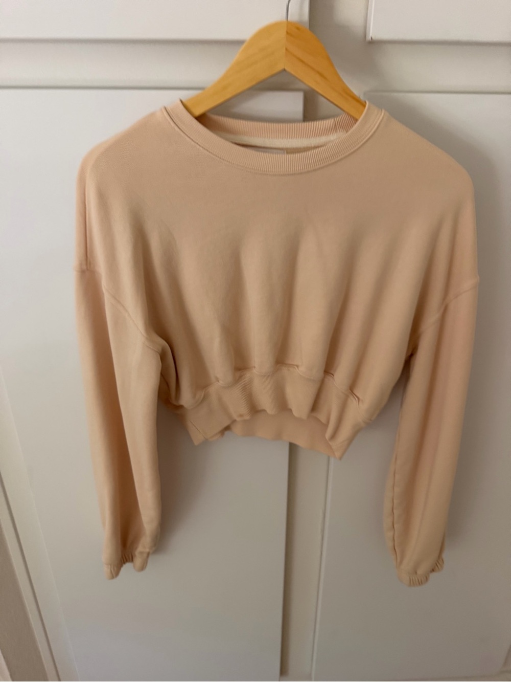 Spiritual Gangster Cropped Crewneck Sweatshirt XS